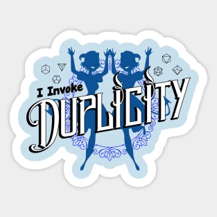 Invoke Duplicity Sticker